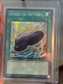 Yu-Gi-Oh X Nike Air Max 95 Winds Of Victory Spell Promo Card Near Mint - Image 1