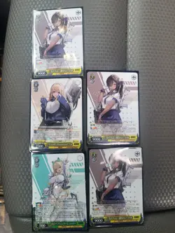 Nikke Weiss Schwarz Japanese Sr/RR Card Lot - Image 2
