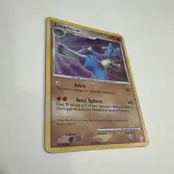 1x Lucario 3/11 DP Trainer Kit: Manaphy & Lucario Holo - Pokemon Card - LP - Image 2