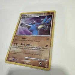 1x Lucario 3/11 DP Trainer Kit: Manaphy & Lucario Holo - Pokemon Card - LP - Image 3