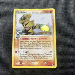 Pokemon EX Dragon Frontiers Electabuzz 29/101 Uncommon Reverse Holo Card Stamped - Image 1