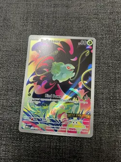 Pokemon Card Mega Evolution Box Topper Promo 133/132 BULBASAUR *STAMPED & SEALED - Image 1