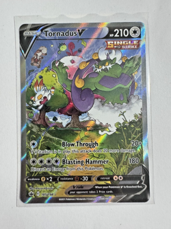 Tornadus V Chilling Reign 185/198 Pokemon TCG Holo Alt Art Mint Card - Image 1