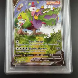 PSA 9 Tornadus V 185/198 Pokemon Chilling Reign Rainbow Rare Holo Card - Image 3