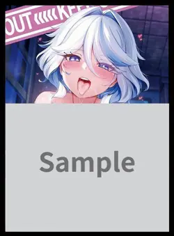 Genshin Furina doujin Card Sleeve Protector - Image 1