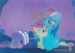 MY LITTLE PONY SERIES 3 LENTICULAR TRADING CARD SLEEPLESS IN PONYVILLE #6 - Image 1