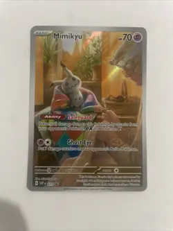 Mimikyu 075 Sv: Scarlet & Violet etb Promo Cards Holo english - Image 1
