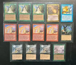 MTG Lot of 14x Alliances Cards w/Dystopia, Elvish Spirit Guide, More+ [MP-NM] - Image 1