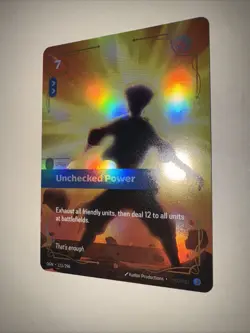 Unchecked Power OGN 123/298 Epic Riftbound TCG CCG English Card Game - Image 3
