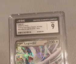 Pokemon Card Lugia EX 017/034 Graded CGC 9 Trading Card Game Classic HOLO Mint - Image 2