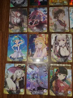 Lot of 58 Goddess Story Japanese Anime Holo Cards - Image 3