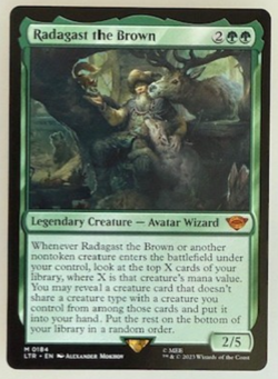 MTG: Radagast the Brown Universes Beyond: the Lord of the Rings: Tales of... NM - Image 1