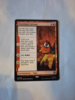 MTG - Maximum Carnage - Marvel's Spider-Man NM/M Condition - Image 1