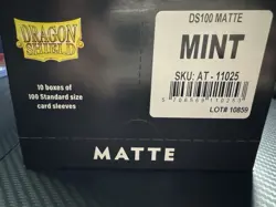 Dragon Shield Mint Matte Display - 10 Boxes Of 100 Protective Sleeve Box - Image 2