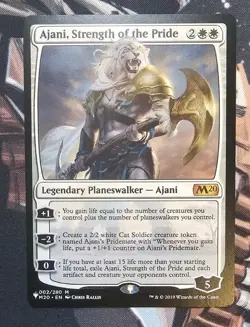 Ajani, Strength of the Pride NM - Magic The Gathering The List - Image 1