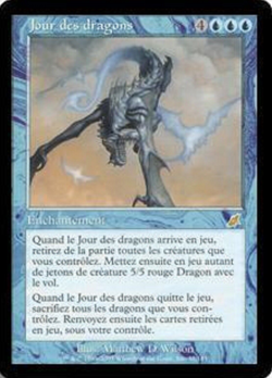 Jour des dragons / Day of the Dragons FOIL FR LP Scourge magic mtg - Image 1