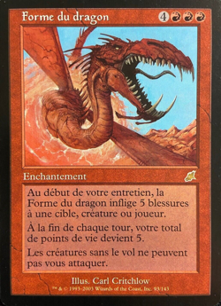 Forme du dragon / Form of the Dragon FOIL FR EX Scourge magic mtg - Image 1