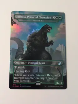 Godzilla, Primeval Champion - Titanoth Rex Ikoria: Lair of Behemoths Foil - Image 1