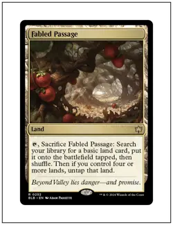 1x Fabled Passage, Magic the Gathering MTG NM - Image 1