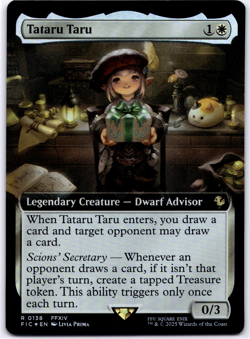 Tataru Taru Extended Art FOIL NM MTG - Image 1