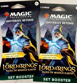 (2) Magic The Gathering Lord of the Rings~Tales of Middle-Earth Set Boosters NEW - Image 3