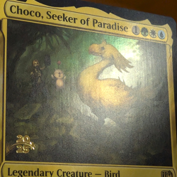 Choco, Seeker of Paradise - Prerelease Foil Stamped Promo - Final Fantasy MTG - Image 3