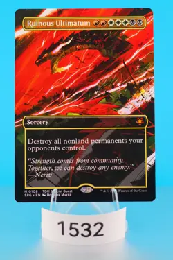 MTG Ruinous Ultimatum (Borderless) Special Guests Regular #108 - Image 1