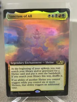 Sanctum of All (Extended Art) FOIL Core Set 2021 / M21 - Image 1