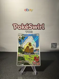Pokemon TCG - Alolan Dugtrio 208/191 Illustration Rare Surging Sparks - NM - Image 1