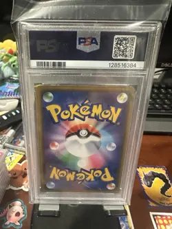 Pokemon Mewtwo & Mew GX 52/173 RR Japanese Tag Team GX All Stars 2019 PSA 9 MINT - Image 2