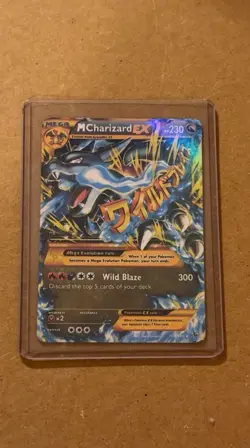 Pokemon XY Flashfire 2014 M Charizard EX 108/106 Secret Rare Card - Image 1