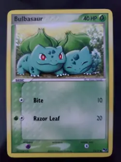 Bulbasaur 12/17 Pokemon TCG POP Series 2 Card Very Lightly Played LP-NM Kanto - Image 1