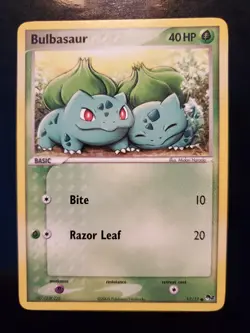 Bulbasaur 12/17 Pokemon TCG POP Series 2 Card Very Lightly Played LP-NM Kanto - Image 2