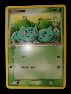 Bulbasaur 12/17 Pokemon TCG POP Series 2 Card Very Lightly Played LP-NM Kanto - Image 3