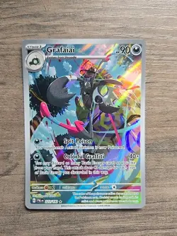 Pokemon TCG Grafaiai 223/193 Paldea Evolved Illustration Rare Card NM - Image 1