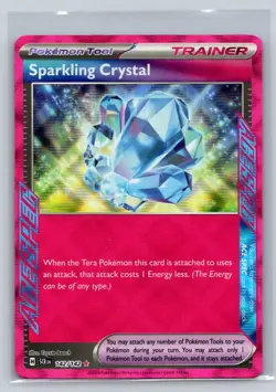 2024 Scarlet & Violet Series - Stellar Crown Sparkling Crystal Ace Spec #142 - Image 1