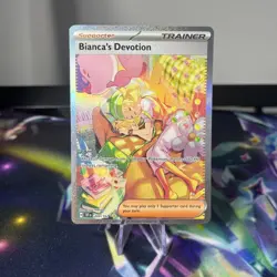 Pokemon TCG Temporal Forces Bianca’s Devotion 209/162 SIR Near Mint - Image 1