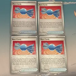 Pokemon TCG - Rare Candy 191/198 Reverse holo Playset X4 - Image 1