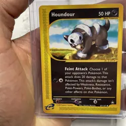Pokemon TCG: Houndour 87/147 Aquapolis E Series Vintage WOTC- LP Lightly Played - Image 1
