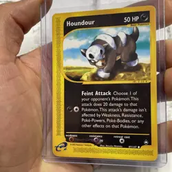Pokemon TCG: Houndour 87/147 Aquapolis E Series Vintage WOTC- LP Lightly Played - Image 2