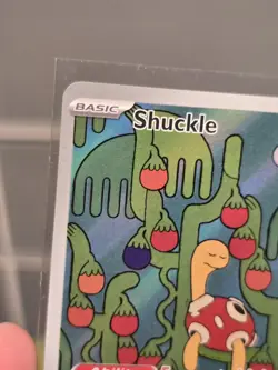 Shuckle Illustration Rare 136/132 Me01: Mega Evolution Holo POKEMON NM - Image 3