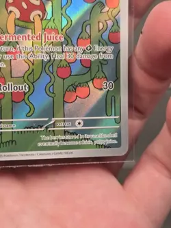 Shuckle Illustration Rare 136/132 Me01: Mega Evolution Holo POKEMON NM - Image 5