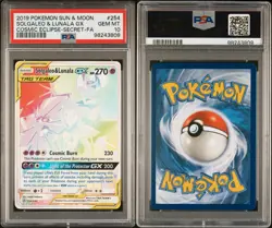 Solgaleo & Lunala GX 254/236 Tag Team PSA 10 Pokemon TCG Sun&Moon Cosmic Eclipse - Image 5