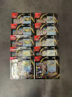 Pokemon TCG - Mega Evolution Triple Blister Set Psyduck & Golduck SET x 10 - Image 1