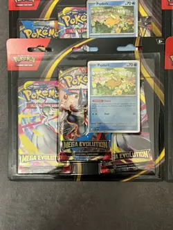Pokemon TCG - Mega Evolution Triple Blister Set Psyduck & Golduck SET x 10 - Image 2
