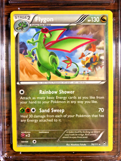 Flygon Regular Rare #76 - CGC NM/MINT 8 - 2014 XY Furious Fists - Pokemon TCG - Image 2