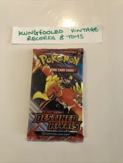 Pokemon TCG Sealed Destined Rivals 4 Booster Packs - FULL ART SET - Image 5