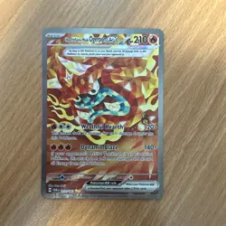 Pokemon Hearthflame Mask Ogerpon ex 212/167 Twilight Masquerade SIR Holo NM - Image 1