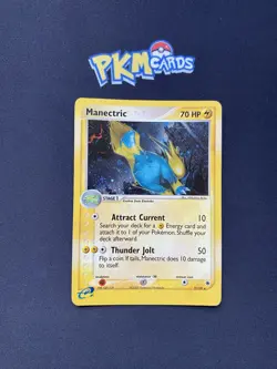 Pokemon TCG Manectric Ruby And Sapphire 9/109 Holo Rare MP. - Image 1