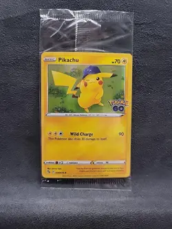 Pokemon Pikachu 28/78 Pokemon Go Promo Sealed - Image 1